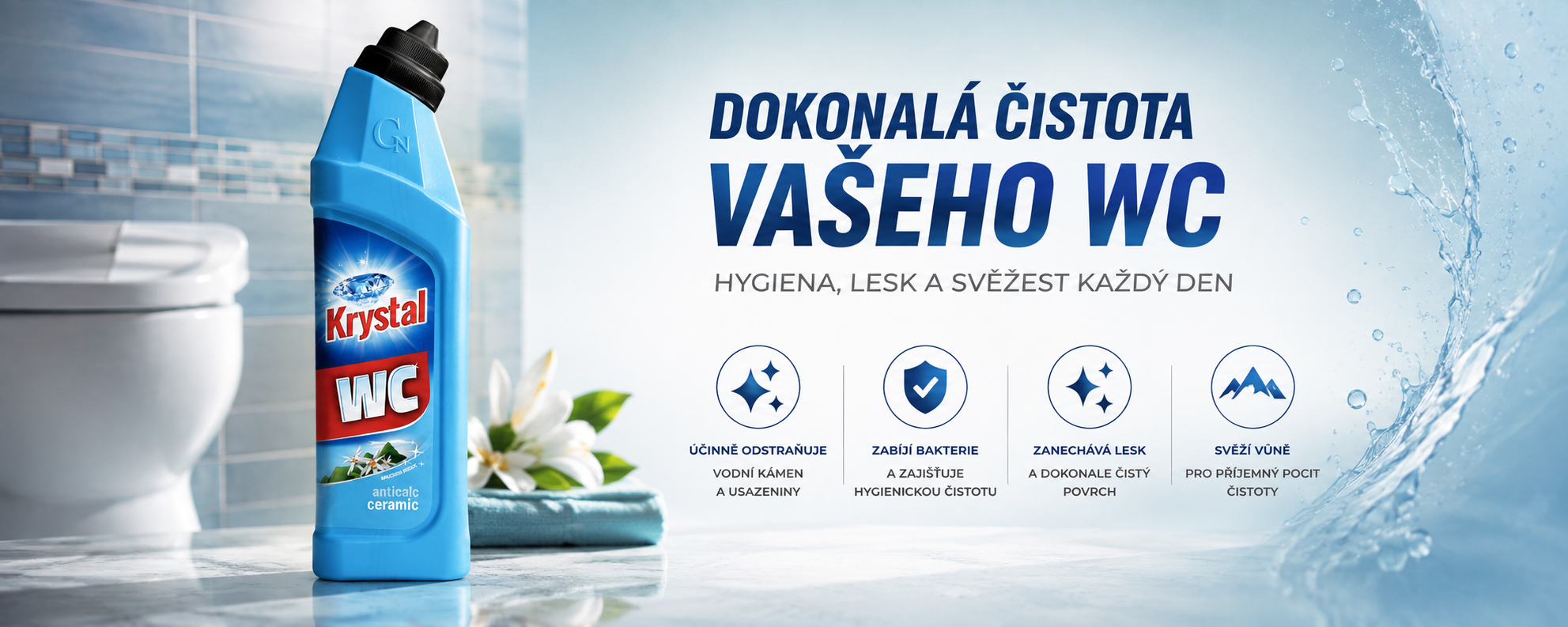 krystal na wc keramika modrý banner
